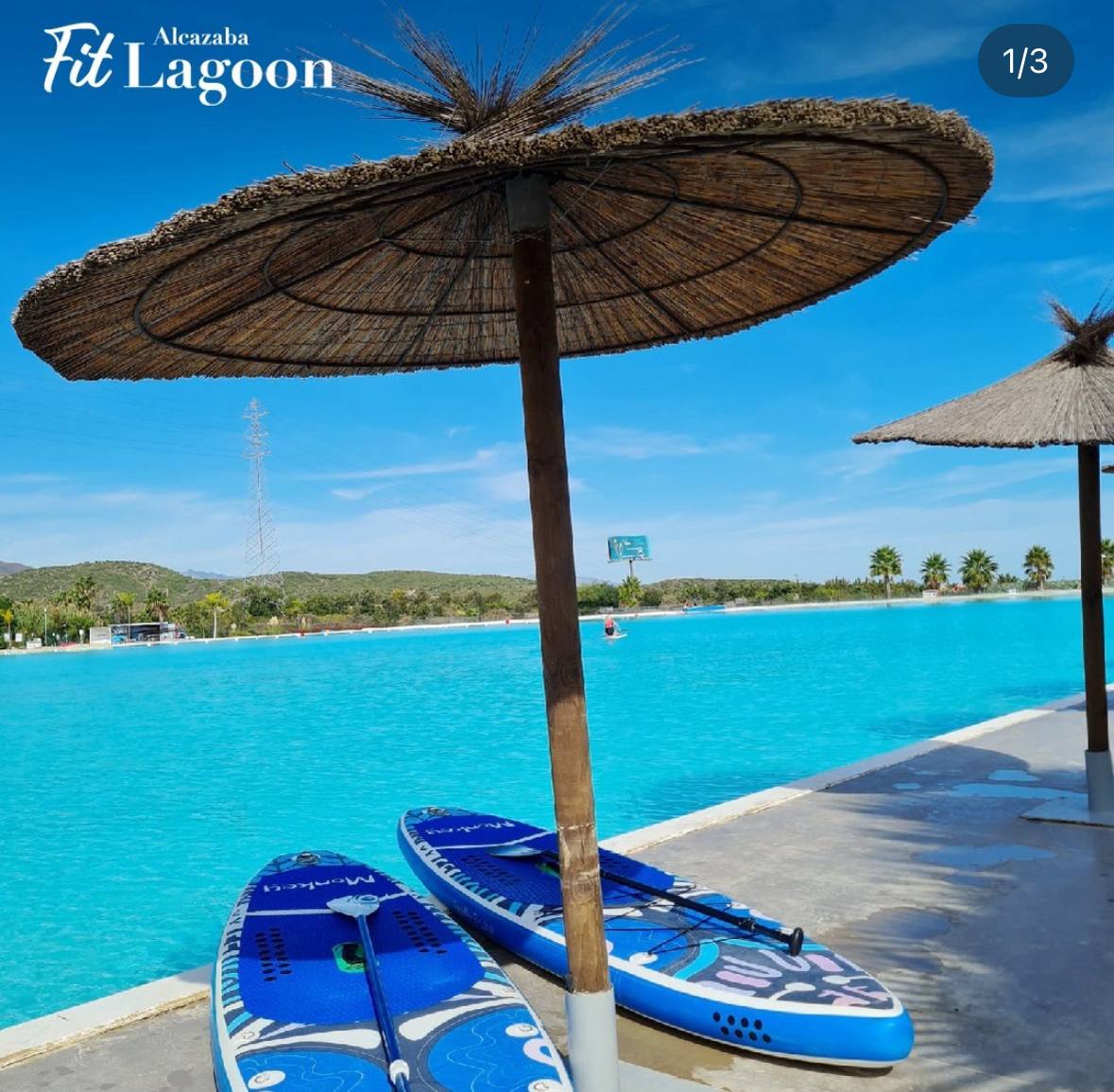 Actividades acuáticas en Alcazaba Lagoon